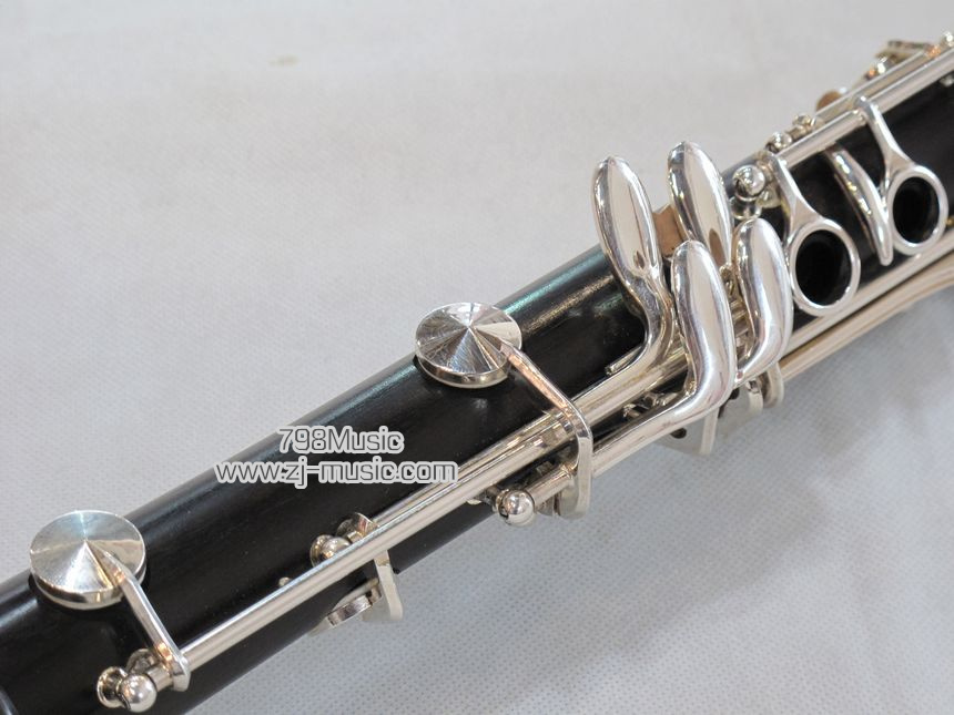 A Clarinet Grenadilla Silver Plated-798-CAGS